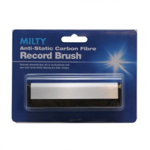 MILTY Anti - Static Carbon Fibre Vinyl Record Cleaning Brush