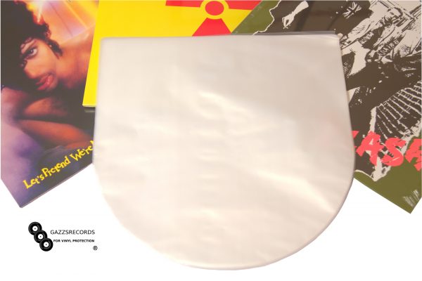 100 12" Groovy's Vinyl Poly-Inner Anti-Static Round Bottom Record Sleeve