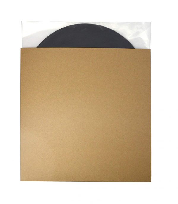 25 12" Inch Brown Vinyl Kraft's Kraft Cardboard LP Record Sleeves