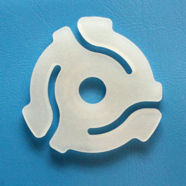 1 Glow in the Dark 45 rpm Vinyl Record Inserts Adaptors, Spindles