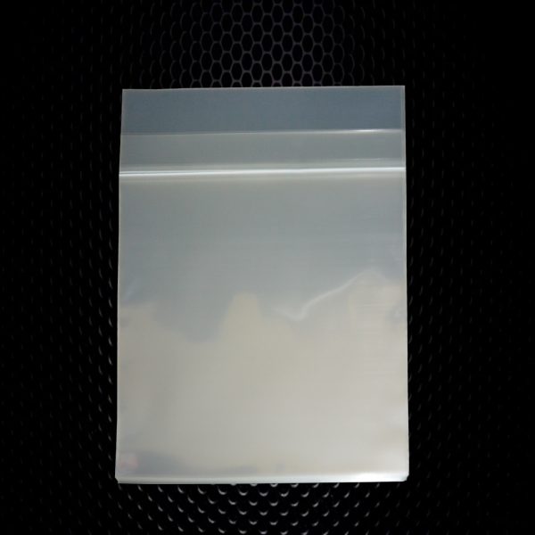 100 12" Inch Resealable 90 Microns Vinyl Album Record Sleeves With Flap