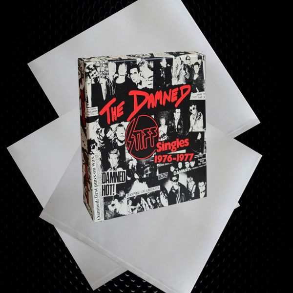 25 7" Single 45 Vinyl Box Set 450 Gauge Plastic Record Sleeves-2719