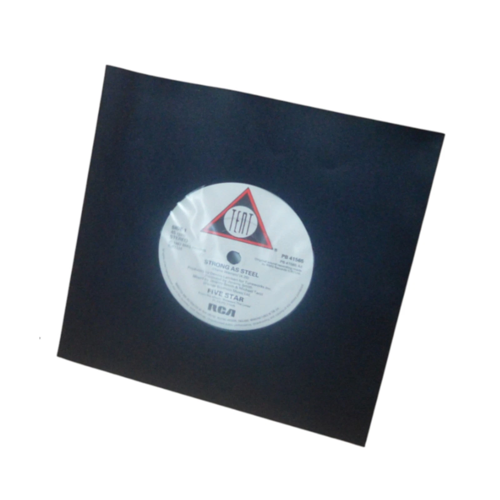 25 7" Inch Black Polylined Anti-Static Record Sleeves - Image 7